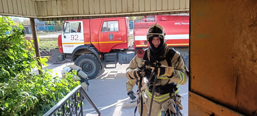 В Самарской области росгвардейцы проводят мероприятия в рамках подготовки к осенне-зимнему пожароопасному периоду