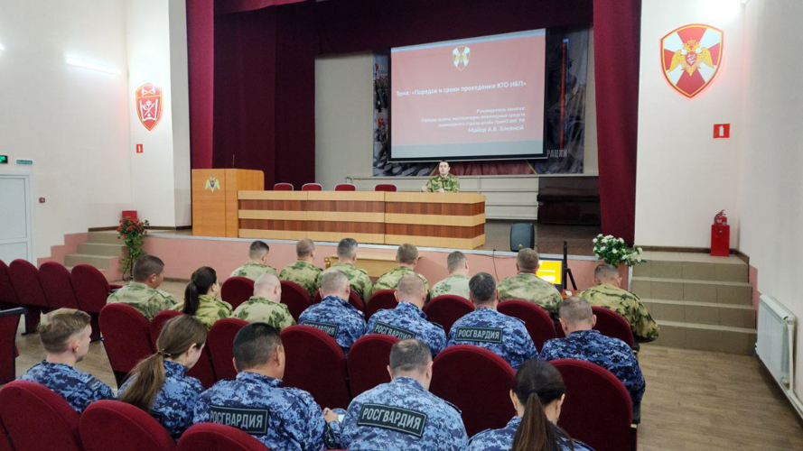 Учебно-методический сбор начальников складов военно-технического имущества Приволжского округа Росгвардии завершился в Самарской области
