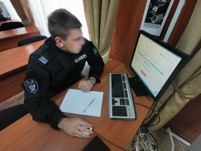 Самарские росгвардейцы приняли участие в «Большом этнографическом диктанте»