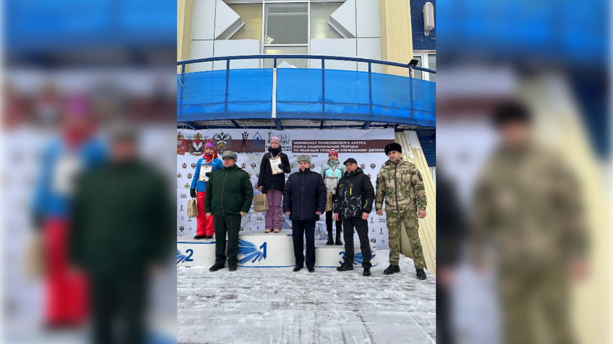 Представительница Управления Росгвардии по Самарской области стала призером окружных соревнований по лыжным гонкам