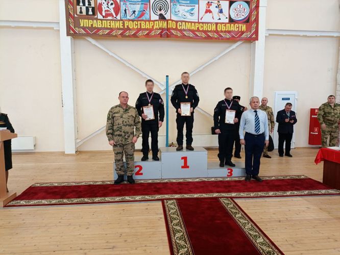 В Приволжском ордена Жукова округе Росгвардии завершился чемпионат по зимнему офицерскому троеборью