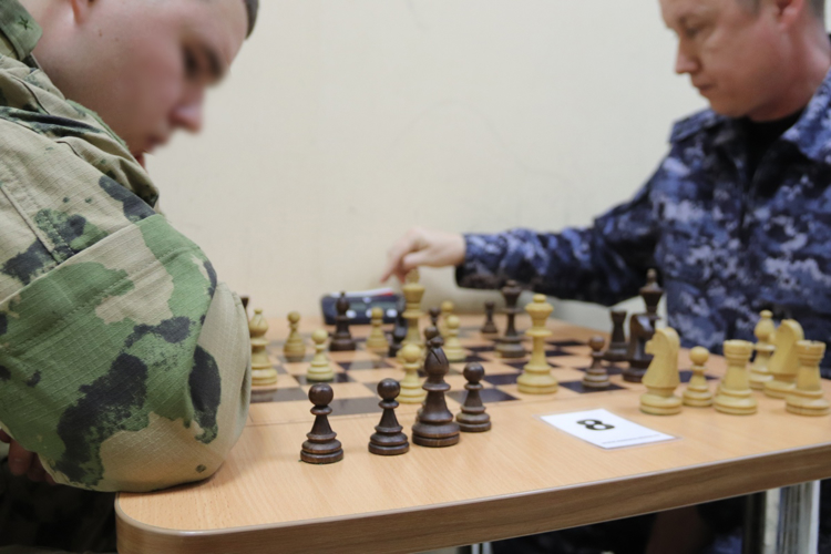 Самарские росгвардейцы определили лучших шахматистов