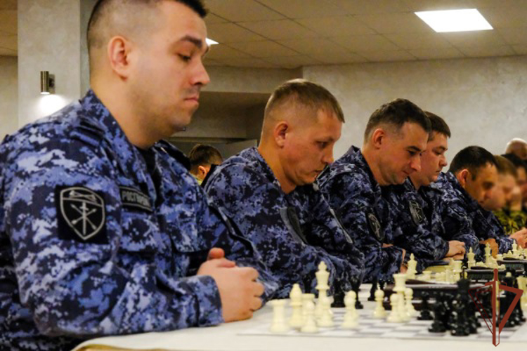 Самарские росгвардейцы вошли в тройку лидеров на окружном чемпионате по шахматам