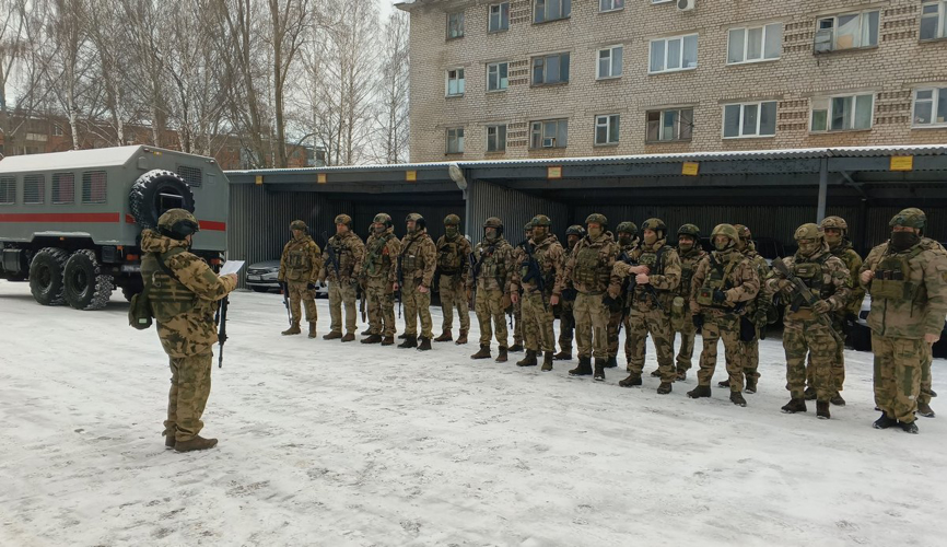 Представители Росгвардии приняли участие в антитеррористическом учении в Самарской области