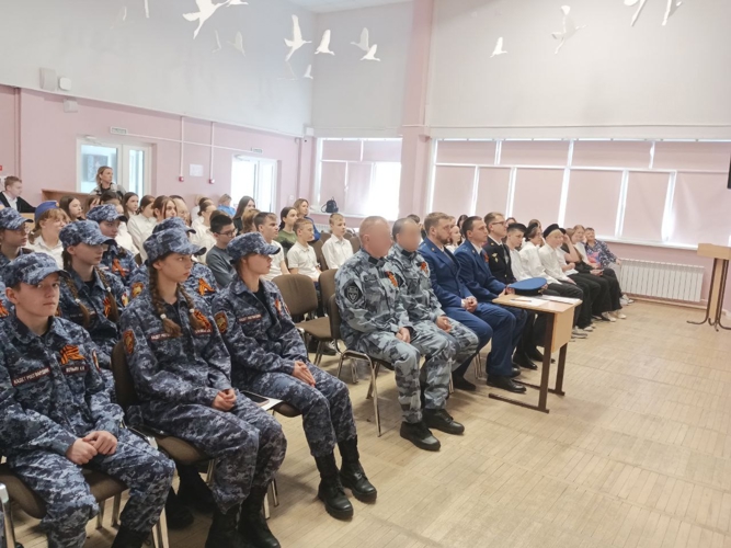 Самарские росгвардейцы приняли участие в акции, посвященной 80-летию Великой Победы 