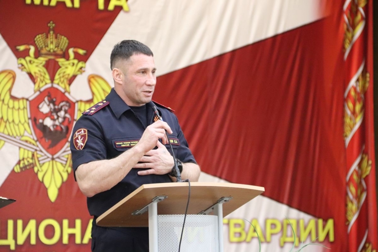 В Управлении Росгвардии по Самарской области состоялось торжественное собрание, посвященное 80-летию Победы