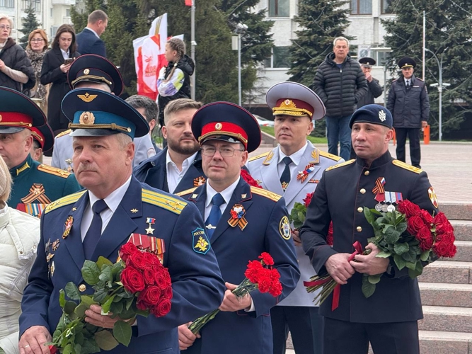 Начальник Управления Росгвардии по Самарской области принимает участие в торжественных мероприятиях, приуроченных к Победе в Великой Отечественной войне