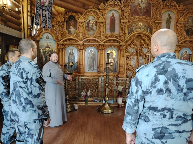 В Самарской области росгвардейцы участвуют в мероприятиях, посвященных памяти святого равноапостольного князя Владимира