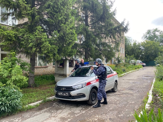 В Кинельском районе росгвардейцы приняли участие в серии антитеррористических тренировок