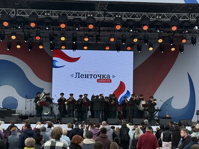 Росгвардейцы стали участниками фестиваля творчества участников СВО «Ленточка доблести» в Самаре