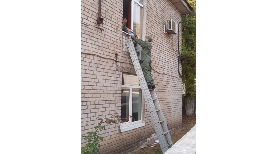 В Самарской области росгвардейцы провели пожарно-тактическое занятие