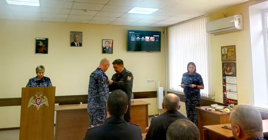 В Самаре состоялось торжественное собрание в честь Дня образования вневедомственной охраны Росгвардии