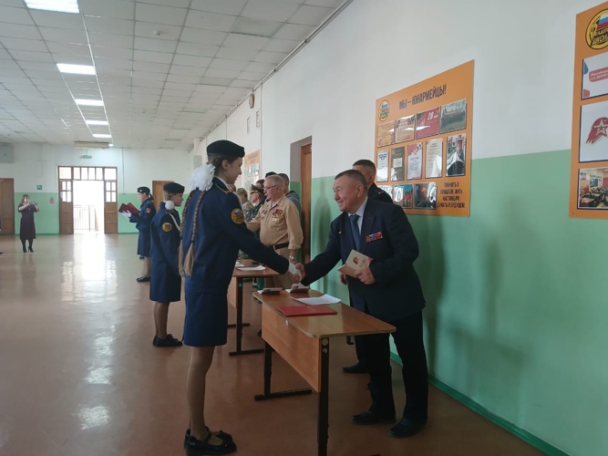 В Самаре представители Росгвардии посетили торжественную церемонию посвящения в юнармейцы