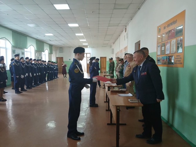 В Самаре представители Росгвардии посетили торжественную церемонию посвящения в юнармейцы