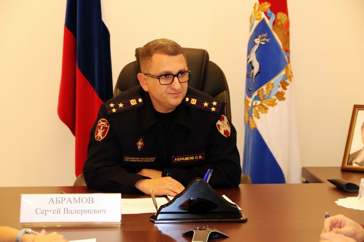 Врио начальника областного управления Росгвардии провел прием граждан