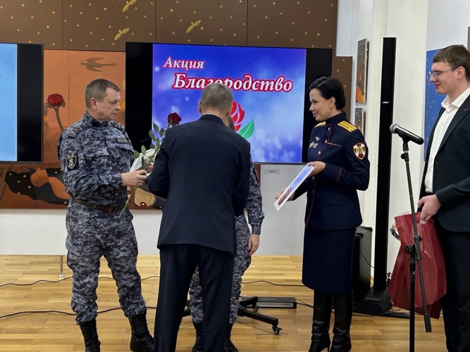 Росгвардейцы стали лауреатами общественной губернской акции «Благородство» в Самаре