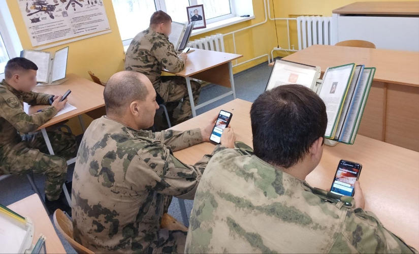В Самаре росгвардейцы проверили свои знания в рамках «Географического диктанта»