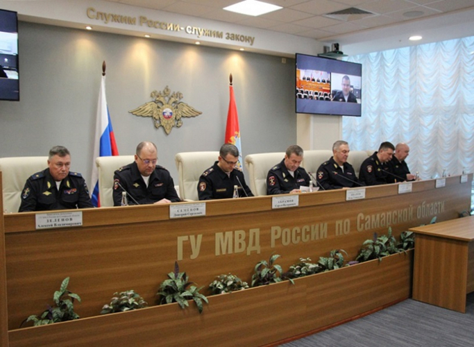 Врио начальника Управления Росгвардии по Самарской области принял участие в заседании оперативного штаба по профилактике правонарушений