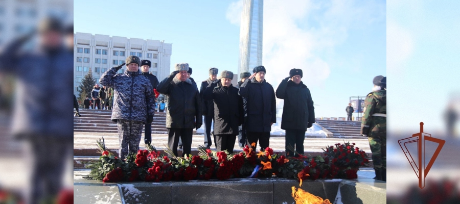 Представители Росгвардии приняли участие в памятных мероприятиях, посвященных победе в Сталинградской битве