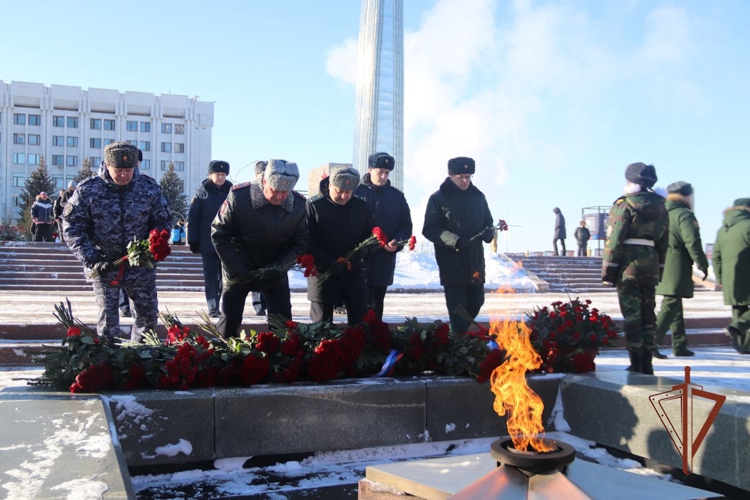 Представители Росгвардии приняли участие в памятных мероприятиях, посвященных победе в Сталинградской битве