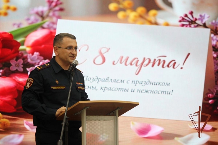 В Управлении Росгвардии по Самарской области состоялось торжественное мероприятие, посвященное Международному женскому дню