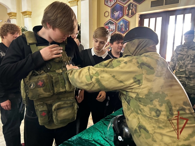 В Самарской области завершился автопробег, посвященный юбилею Росгвардии
