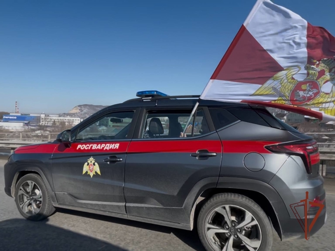 В Самарской области завершился автопробег, посвященный юбилею Росгвардии