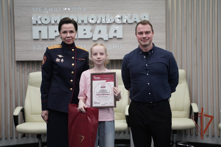 Победителей творческого конкурса «Росгвардия глазами детей» наградили в Самаре