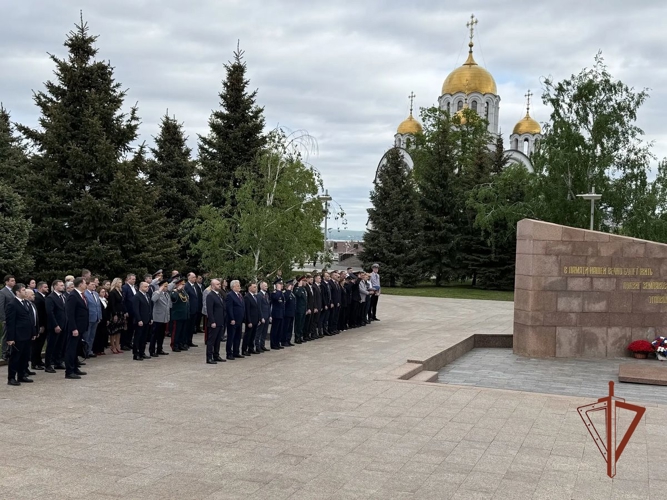 Самарские росгвардейцы принимают участие в мероприятиях, посвященных Дню Победы 