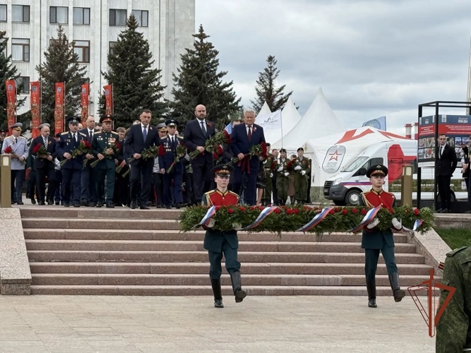 Самарские росгвардейцы принимают участие в мероприятиях, посвященных Дню Победы 