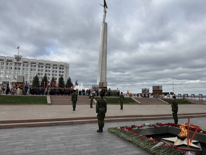 Самарские росгвардейцы принимают участие в мероприятиях, посвященных Дню Победы