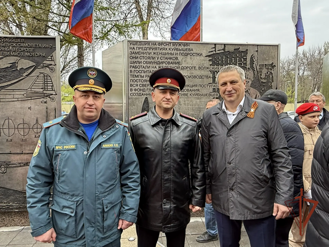 Сергей Абрамов принял участие в праздничных торжествах в честь Дня весны и труда в Самаре