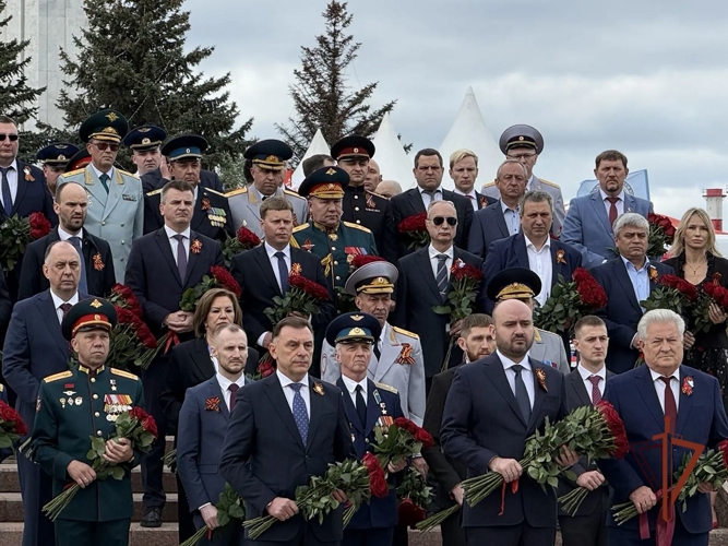 Самарские росгвардейцы принимают участие в мероприятиях, посвященных Дню Победы 