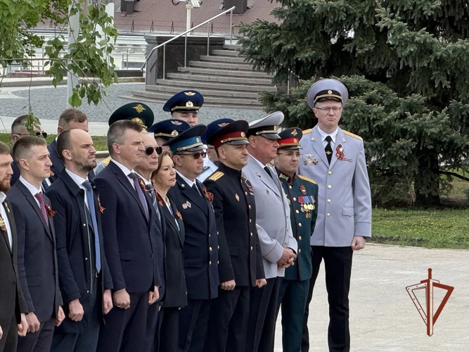 Самарские росгвардейцы принимают участие в мероприятиях, посвященных Дню Победы 