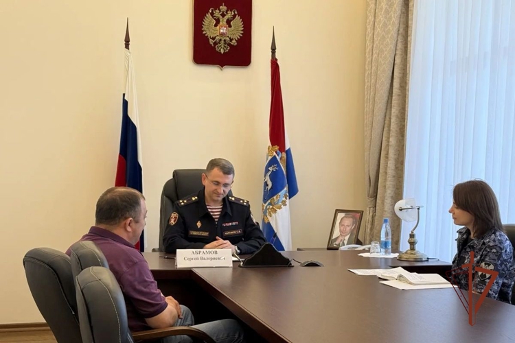 Полковник полиции Сергей Абрамов провел прием граждан в Приемной Президента