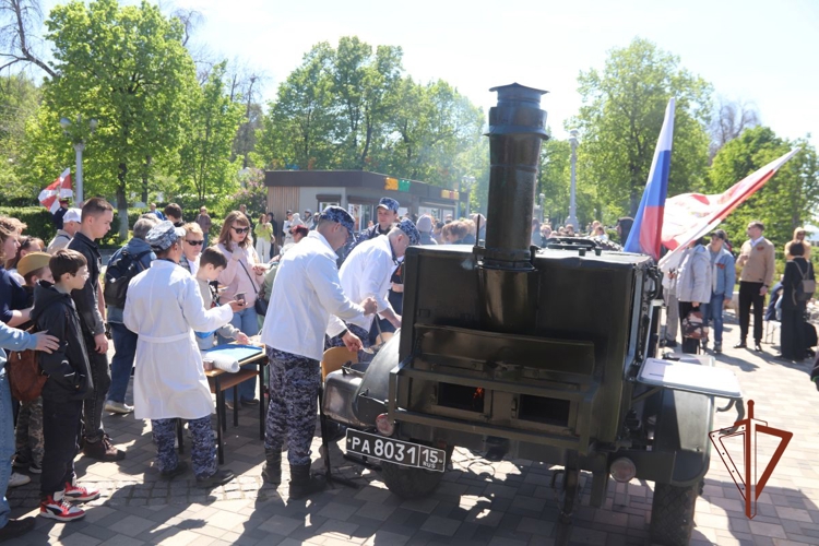 Росгвардия поздравила Самару с 81-й годовщиной Великой Победы