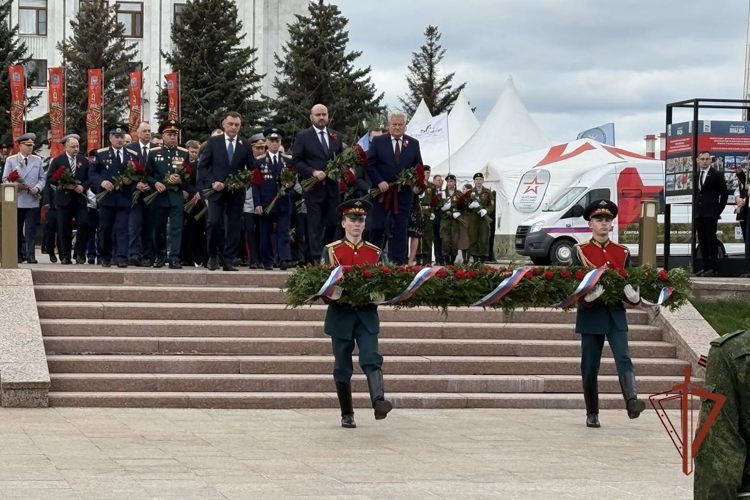 Самарские росгвардейцы принимают участие в мероприятиях, посвященных Дню Победы 