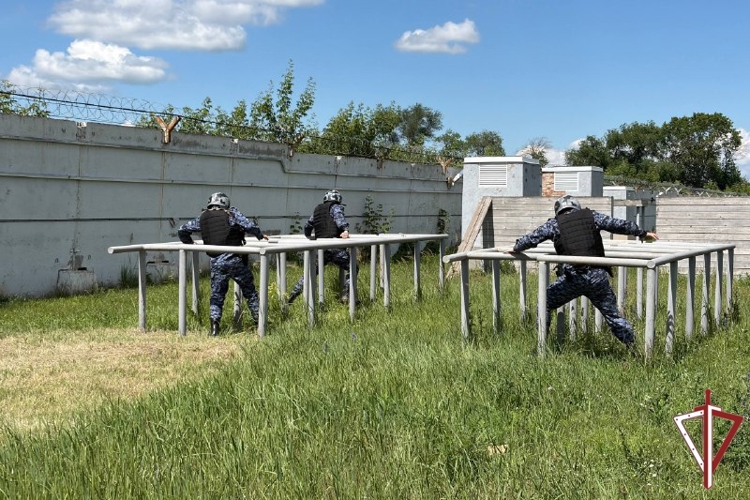 Лучшую группу задержания вневедомственной охраны Росгвардии определили в Самарской области