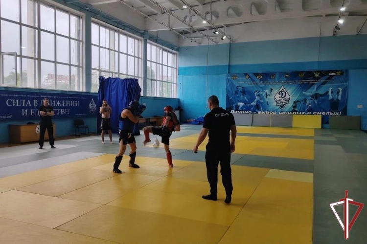 Чемпионат по комплексному единоборству состоялся в Управлении Росгвардии по Самарской области