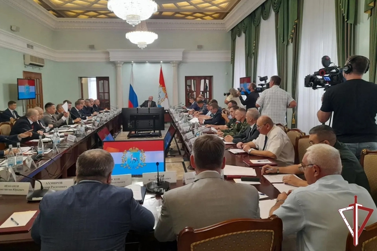 В Самаре представитель регионального управления Росгвардии принял участие в совместном заседании антитеррористической комиссии и штаба Единого национального центра