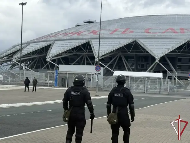 Росгвардейцы обеспечили безопасность «областного дерби» в Самаре