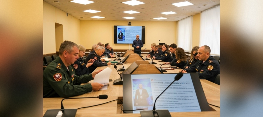 В Марий Эл состоялся учебно-методический сбор с начальниками пресс-служб территориальных управлений Приволжского округа Росгвардии