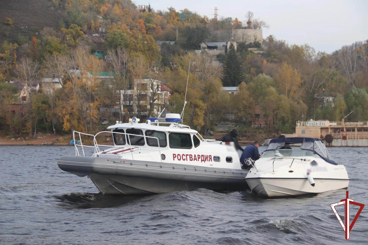 В период навигации на реках Самарской области прошло порядка 140 рейдов с участием катеров Росгвардии