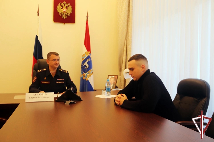 В Приемной президента Российской Федерации в Самарской области состоялся прием граждан начальником регионального управления Росгвардии
