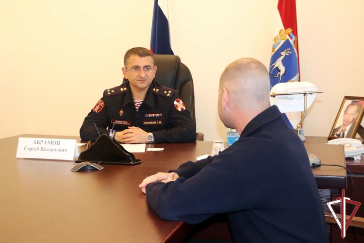 В Приемной президента Российской Федерации в Самарской области состоялся прием граждан начальником регионального управления Росгвардии